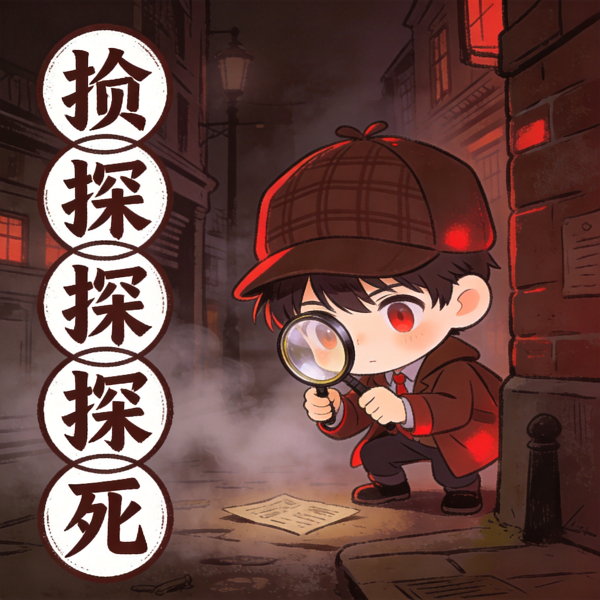 悬疑解谜漫画封面